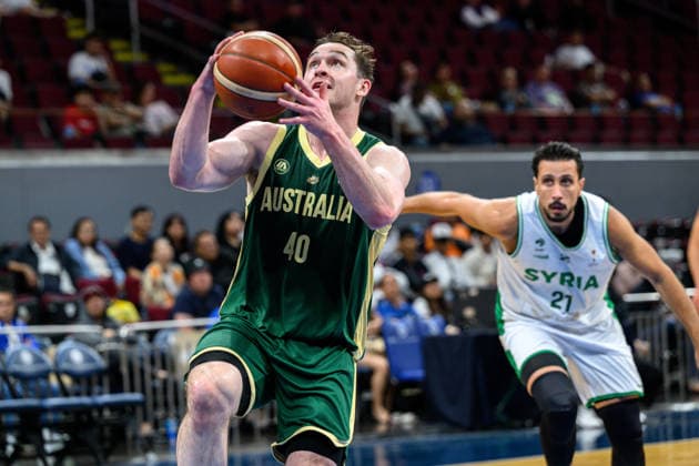 August 28, 2026, Manilla, Manila, Philippines: Australia s Elijah PEPPER in action. Australia vs Syria in their Group E match of the FIBA Basketball World Cup Qualifiers at the Mall of Asia Arena, Manila, Philippines on Friday 28 August 2026. Manilla Philippines - ZUMAr144 20260828_zap_r144_035 Copyright: xJaynexRussellx