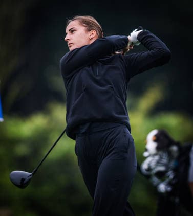 2026 KPMG Women s Irish Open, The K Club, Kildare 28 8 2026 Lucie Vachova of the Czech Republic tees off on the 1st Lucie Vachova tees off on the 1st 28 8 2026  Copyright: xx RDR_1683