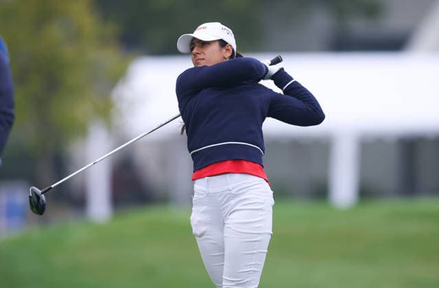 2026 KPMG Women s Irish Open, The K Club, Kildare 28 8 2026 Tvesa Malik of India tees off on the 1st Tvesa Malik tees off on the 1st 28 8 2026  Copyright: xx RDR_1733