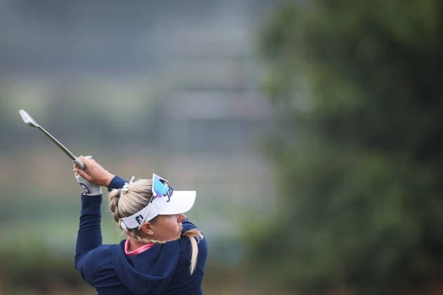 2026 KPMG Women s Irish Open, The K Club, Kildare 28 8 2026 Casandra Alexander of South Africa tees off on the 17th Casandra Alexander tees off on the 17th 28 8 2026  Copyright: xx RDR_2182