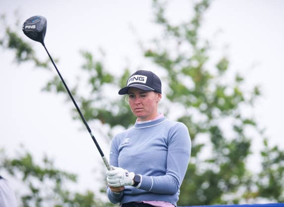 2026 KPMG Women s Irish Open, The K Club, Kildare 28 8 2026 Kelsey Bennett of Australia tees off on the 18th Kelsey Bennett tees off on the 18th 28 8 2026  Copyright: xx RDR_2446