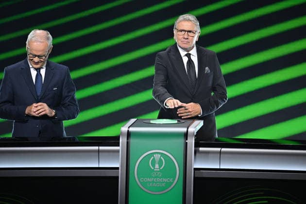 UEFA Conference League 2026 27 league phase draw MONACO, MONACO - AUGUST 28: Former Turkish international footballer Metin Tekin attends the draw ceremony for the league phase of the UEFA Conference League 2026 27 League tournament at the Grimaldi Forum in Monaco on August 28, 2026. Mustafa Yalcin Anadolu Monaco Monaco. Editorial use only. Please get in touch for any other usage.  Copyright: x2026xAnadoluxMustafaxYalcinx