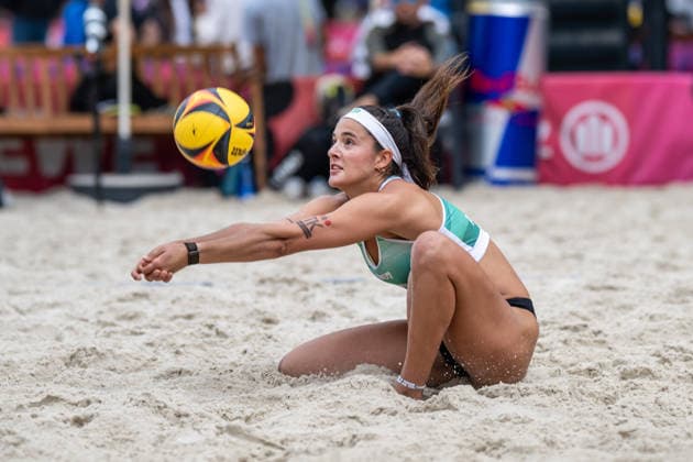 German Beach Championship (German Beach Volleyball Championship) Dortmund, Germany August 28, 2026 DORTMUND, GERMANY AUGUST 28 Sophia Neuß Player 2, Eintracht Spontent during the German Beach Championship (German Beach Volleyball Championship) in Dortmund on August 28, 2026, in Dortmund, Germany Copyright: xBEAUTIFULxSPORTS PeterxWeberx