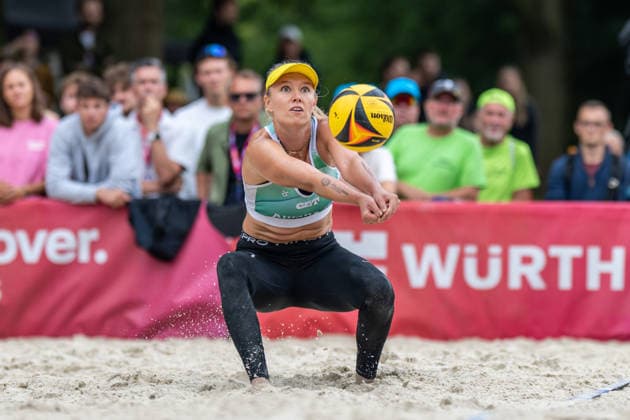 German Beach Championship (German Beach Volleyball Championship) Dortmund, Germany August 28, 2026 DORTMUND, GERMANY AUGUST 28 Chenoa Christ, Player 1, TUS Kriftel, during the German Beach Championship at Dortmund on August 28, 2026, in Dortmund, Germany Copyright: xBEAUTIFULxSPORTS PeterxWeberx