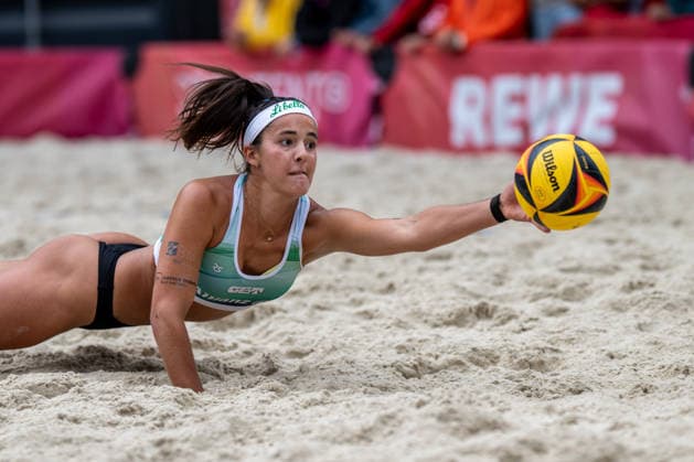 German Beach Championship (German Beach Volleyball Championship) Dortmund, Germany August 28, 2026 DORTMUND, GERMANY AUGUST 28 Sophia Neuß Player 2, Eintracht Spontent during the German Beach Championship (German Beach Volleyball Championship) in Dortmund on August 28, 2026, in Dortmund, Germany Copyright: xBEAUTIFULxSPORTS PeterxWeberx