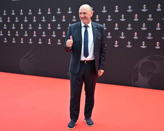 UEFA Europa League and Conference League 2026 27 League Phase Draws MONACO, MONACO - AUGUST 28: Guest arrives to attend the draw ceremony for the league phase of the 2026-2027 UEFA Europa League and Conference League football tournament at the Grimaldi Forum in the Principality of Monaco on August 28, 2026. Mustafa Yalcin Anadolu Monaco Monaco. Editorial use only. Please get in touch for any other usage.  Copyright: x2026xAnadoluxMustafaxYalcinx