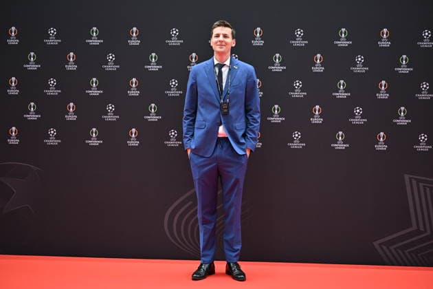 UEFA Europa League and Conference League 2026 27 League Phase Draws MONACO, MONACO - AUGUST 28: Guest arrives to attend the draw ceremony for the league phase of the 2026-2027 UEFA Europa League and Conference League football tournament at the Grimaldi Forum in the Principality of Monaco on August 28, 2026. Mustafa Yalcin Anadolu Monaco Monaco. Editorial use only. Please get in touch for any other usage.  Copyright: x2026xAnadoluxMustafaxYalcinx