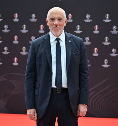UEFA Europa League and Conference League 2026 27 League Phase Draws MONACO, MONACO - AUGUST 28: Stephane Richard, President of Olympique de Marseille (OM), arrives to attend the draw ceremony for the league phase of the 2026-2027 UEFA Europa League and Conference League football tournament at the Grimaldi Forum in the Principality of Monaco on August 28, 2026. Mustafa Yalcin Anadolu Monaco Monaco. Editorial use only. Please get in touch for any other usage.  Copyright: x2026xAnadoluxMustafaxYalcinx
