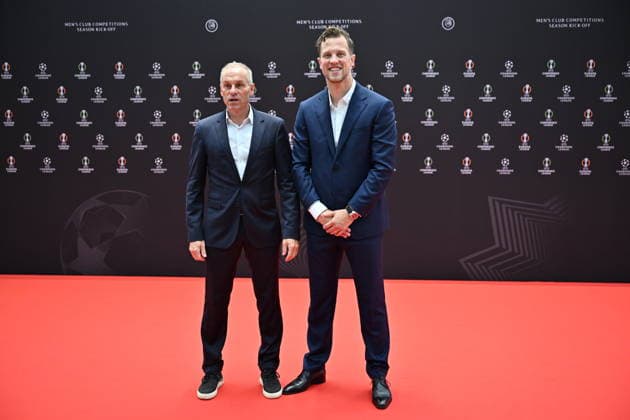 UEFA Europa League and Conference League 2026 27 League Phase Draws MONACO, MONACO - AUGUST 28: Guests arrive for the UEFA Europa League and Conference League 2026 2027, final stage draw on August 28, 2026 at Grimaldi Forum in Monaco, Monaco on August 28, 2026. Mustafa Yalcin Anadolu Monaco Monaco. Editorial use only. Please get in touch for any other usage.  Copyright: x2026xAnadoluxMustafaxYalcinx