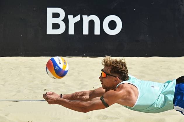 Beach volleyball, Beach Pro in Brno