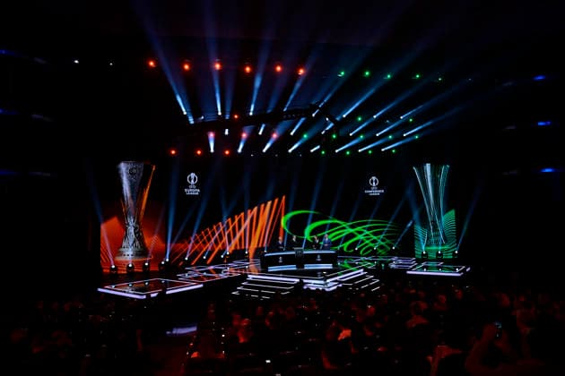 FOOTBALL : Tirages au sort Europa League & Europa League Conference - 28 08 2026 - Monaco UEFA Europa League and Europa League Conference 2026 2027 draw on August 28, 2026 at the Grimaldi Forum in Monaco. MonacoMonaco  Copyright: xWilliamxCannarellax