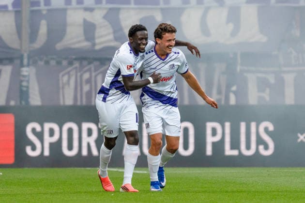 Deutschland: 2. Bundesliga 2026 2027 3. Spieltag, VfL Bochum vs. VfL Osnabrück Freitag, 28.08.2026 Vonovia Ruhr Stadion, Nordrhein-Westfalen. Tor zum 0:1 durch Ismail Badjie Jubel Freude Emotionen Torjubel Leonhard Münst *** Germany 2. Bundesliga 2026–2027, Matchday 3, VfL Bochum vs. VfL Osnabrück Friday, August 28, 2026 Vonovia Ruhr Stadium, North Rhine-Westphalia Goal: 0–1 by Ismail Badjie Cheering, Joy, Emotions, Goal Celebration, Leonhard Münst Copyright: xCelinaxLeiersx