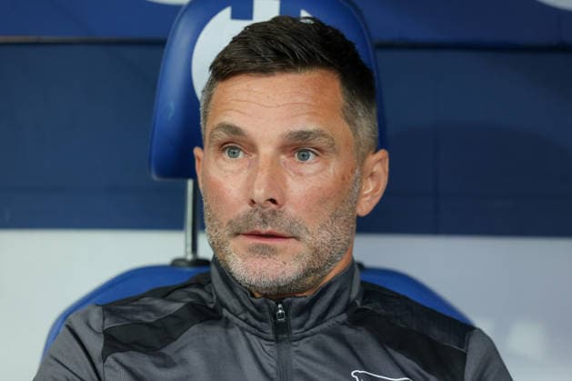 28.08.2026, xtgx Fussball - 2.Bundesliga Eintracht Braunschweig - Hertha BSC Berlin emspor, v.l. Stefan Leitl (Hertha, Trainer) (DFL DFB REGULATIONS PROHIBIT ANY USE OF PHOTOGRAPHS as IMAGE SEQUENCES and or QUASI-VIDEO) Braunschweig *** August 28, 2026, xtgx Soccer 2. Bundesliga Eintracht Braunschweig Hertha BSC Berlin emspor, from left: Stefan Leitl (Hertha), coach; DFL; DFB REGULATIONS PROHIBIT ANY USE OF PHOTOGRAPHS as IMAGE SEQUENCES and or QUASI-VIDEO Braunschweig