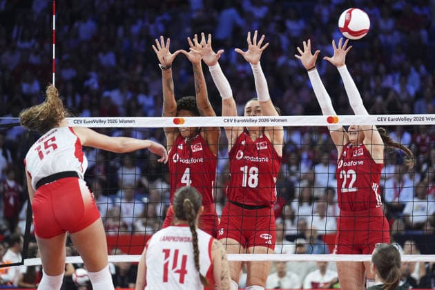 Volleyball, Women's, European Championships, Turkey v Poland