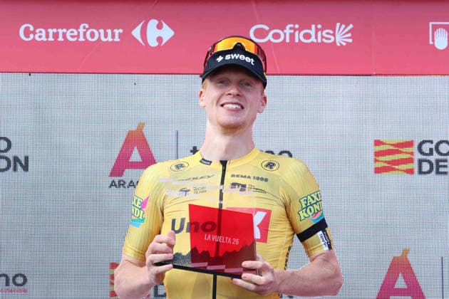 28-08-2026 Vuelta A Espana; Tappa 07 Vall D alba - Valdelinares; 2026, Uno X - Mobility; Leknessund, Andreas; Valdelinares; 