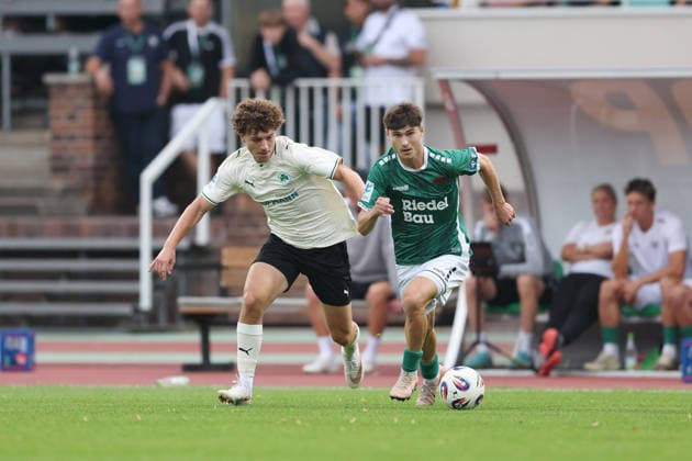 Football, Bavarian Regional League, 1. FC Schweinfurt 05 v SpVgg Greuther Fürth II