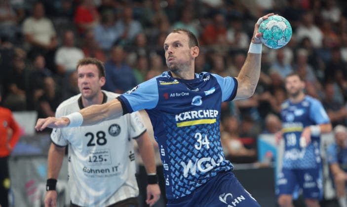 Stuttgart, Opel HBL Handball, TVB Stuttgart vs. Bergischer HC, Kai Häfner (TVB)