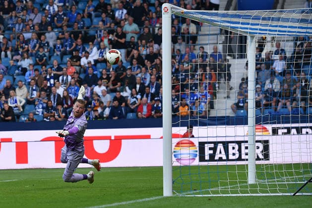 Fußball 2. Bundesliga 3. Spieltag VfL Bochum - VfL Osnabrück am 28.08.2026 im Vonovia Ruhrstadion in Bochum Timo Horn ( Bochum ) DFL regulations prohibit any use of photographs as image sequences and or quasi-video. *** Soccer, 2. Bundesliga, Matchday 3: VfL Bochum vs. VfL Osnabrück on August 28, 2026, at the Vonovia Ruhrstadion in Bochum. Timo Horn (Bochum). DFL regulations prohibit any use of photographs as image sequences and or quasi-video. xRx