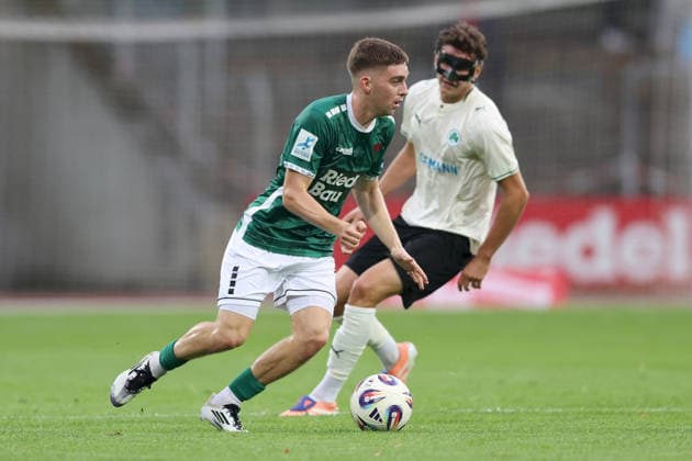 August 28, 2026, Men s Soccer, 2026–2027 Season, Bavarian Regional League, Matchday 6: 1 FC Schweinfurt 1905 vs. SpVgg Greuther Fürth II, Philipp Hack 7, 1 FC Schweinfurt 1905, Schweinfurt, Sachs Stadium, Bavaria, Germany