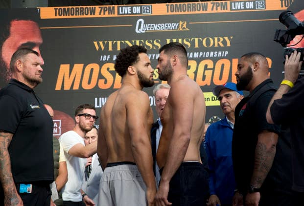 Moses Itauma vs Filip HrgoviÄ‡ IBF World Heavyweight Championsh 28.8.2026 Spitalfields Market Brusfield Street London Uk Moses Itauma and Filip Hrgovic face off ahead of there IBF world heavyweight title fight on august 29th 2026, Credit:Dean Fardell Dean Fardell - B8039 Avalon  Copyright: xDeanxFardellx xDeanxFardellx-xB8039x xAvalonx 1128969273