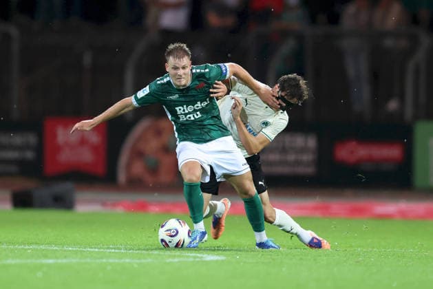 August 28, 2026, Men s Soccer, 2026–2027 Season, Bavarian Regional League, Matchday 6: 1 FC Schweinfurt 1905 vs. SpVgg Greuther Fürth II; Gil Ebner 8, 1 FC Schweinfurt 1905 and Jakob Engel 35, SpVgg Greuther Fürth II, Schweinfurt, Sachs Stadium, Bavaria, Germany