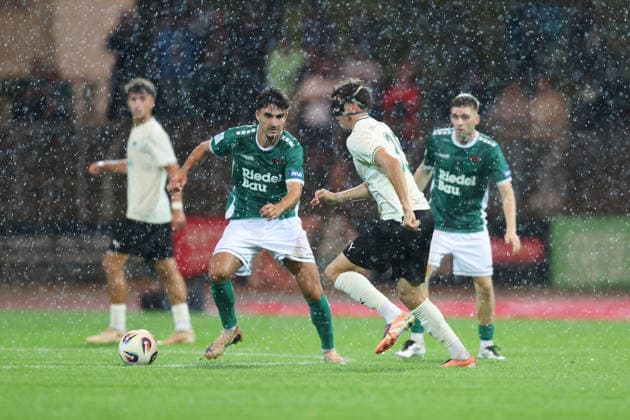 August 28, 2026, Men s Soccer, 2026–2027 Season, Bavarian Regional League, Matchday 6: 1 FC Schweinfurt 1905 vs. SpVgg Greuther Fürth II; Berkay Öztürk 40, 1 FC Schweinfurt 1905 and Jakob Engel 35, SpVgg Greuther Fürth II, Schweinfurt, Sachs Stadium, Bavaria, Germany