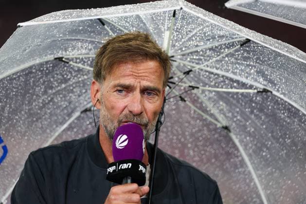 Bundestrainer Juergen Klopp (Deutschland) im Interview, FC Bayern Muenchen vs. VfB Stuttgart, Fussball, 1. Bundesliga, 1. Spieltag, 28.08.2026 DFL DFB regulations prohibit any use of photographs as image sequences and or quasi-video Muenchen Bayern Deutschland *** Interview with German National Team Coach Juergen Klopp, FC Bayern Munich vs. VfB Stuttgart, Soccer, Bundesliga 1, Matchday 1, August 28, 2026. DFL and DFB regulations prohibit any use of photographs as image sequences and or quasi-video. Munich, Bayern, Germany Copyright: xkolbert-press ChristianxKolbertx