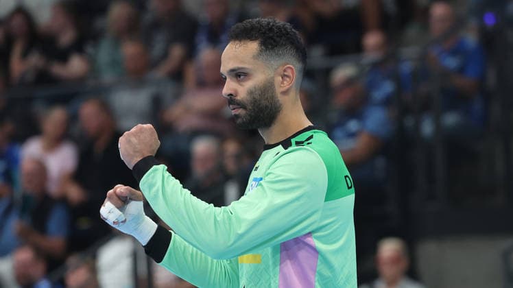 Stuttgart, Opel HBL Handball, TVB Stuttgart vs. Bergischer HC, Mohamed El Tayar (TVB)