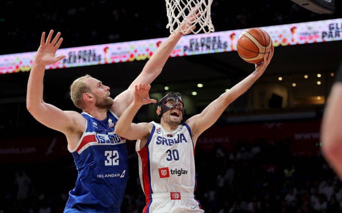 Basketball, FIBA World Cup Qualifiers, Serbia v Iceland
