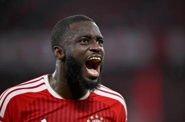 TOR zum 1:0 Dayot Upamecano FC Bayern Muenchen FCB (02) Torjubel Portrait FC Bayern Muenchen FCB vs VfB Stuttgart 28.08.2026 DFL REGULATIONS PROHIBIT ANY USE OF PHOTOGRAPHS AS IMAGE SEQUENCES AND OR QUASI-VIDEO FC Bayern Muenchen FCB vs VfB Stuttgart *** GOAL: 1–0 Dayot Upamecano FC Bayern Munich FCB 02 Goal Celebration Portrait FC Bayern Munich FCB vs. VfB Stuttgart August 28, 2026 DFL REGULATIONS PROHIBIT ANY USE OF PHOTOGRAPHS AS IMAGE SEQUENCES AND OR QUASI-VIDEO FC Bayern Munich FCB vs. VfB Stuttgart