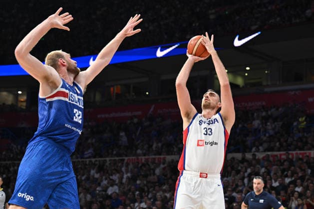 SERBIA vs ICELAND NIKOLA MILUTINOV basketball Serbia vs Iceland FIBA World cup qualificatiions match at Belgrade arena, Belgrade 28.08.2026 Foto: BASKETBALL, WORLD CUP QUALIFICATIONS, SERBIA, ICELAND Belgrade Belgrade arena Serbia Copyright: xMarkoxMetlasx xMNxPRESSxPHOTOx