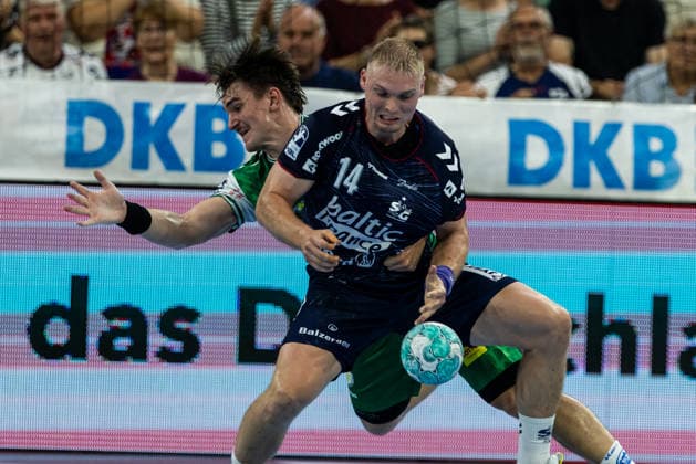 Opel HBL SG Flensburg Handewitt vs. ThSV Eisenach, August 28, 2026; Opel HBL SG Flensburg Handewitt vs. ThSV Eisenach, GGW Arena, August 28, 2026 Copyright: xBEAUTIFULxSPORTS MarioxM.xKobergx