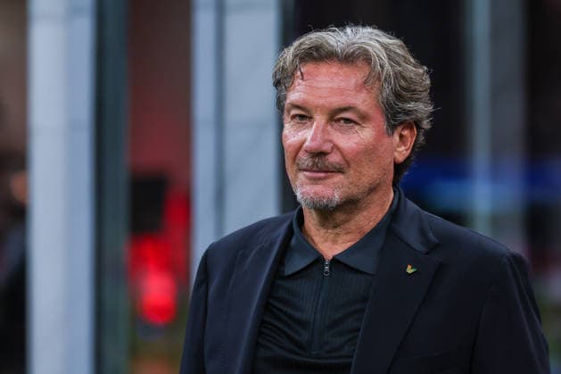 Giovanni Stroppa Head Coach of Venezia FC looks on during Serie A 2026 27 football match between AC Milan and Venezia FC Italy Copyright: xBEAUTIFULxSPORTS Carabellix