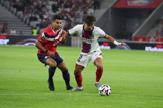 FOOTBALL : LOSC Lille vs PSG Paris Saint-Germain - Ligue 1 J2 - 28 08 2026 Ferran TORRES (PSG) lors du match LOSC Lille vs PSG Paris Saint-Germain , Ligue 1 J2, Decathlon Arena stade Pierre Mauroy, le 28 aoÃ»t 2026 - photo Laurent Sanson PsnewZ  Copyright: xLaurentxSANSONx xPsnewZx