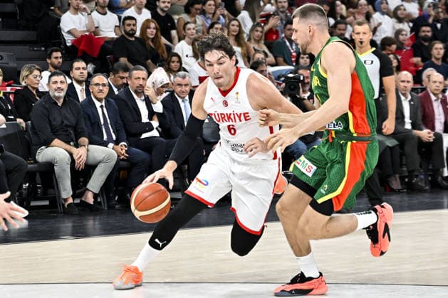 Basketball, FIBA World Cup Qualifiers, Turkey v Lithuania