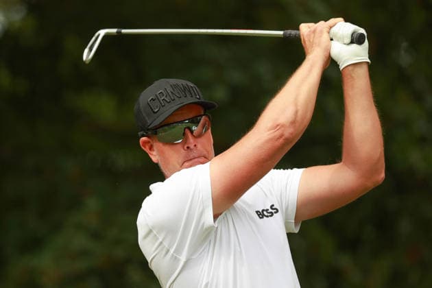 The Ally Challenge GRAND BLANC,MICHIGAN-AUGUST 28: Henrik Stenson of Sweden hits from the 11th tee during the first round of The Ally Challenge presented by McLaren at Warwick Hills Golf & Country Club, Grand Blanc, MI, USA Friday, August 28, 2026. Grand Blanc Michigan United States  Copyright: xAmyxLemusx originalFilename:lemus-theallyc260828_npMqR.jpg