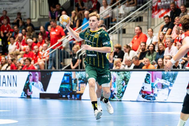 Hamm, Germany, August 28, 2026, 2nd Division, 2026–2027 Season, Match 1: ASV Hamm Westfalen vs. VfL Eintracht Hagen. Pictured: Dustin Kraus of Hagen with the ball at the WESTPRESS Arena in North Rhine-Westphalia Copyright: xFotostandx xKruczynskix