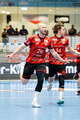 Hamm, Germany, August 28, 2026, 2nd Division, 2026–2027 Season, Match 1: ASV Hamm Westfalen vs. VfL Eintracht Hagen. Pictured: Lucas Firnhaber of ASV celebrates after scoring a goal at the WESTPRESS Arena in North Rhine-Westphalia. Copyright: xFotostandx xKruczynskix