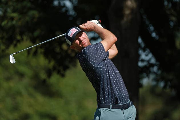 The Ally Challenge GRAND BLANC,MICHIGAN-AUGUST 28: Vaughn Taylor of the United States plays his tee shot on the 11th hole during the first round of The Ally Challenge presented by McLaren at Warwick Hills Golf & Country Club, Grand Blanc, MI, USA Friday, August 28, 2026. Grand Blanc Michigan United States  Copyright: xJorgexLemusx originalFilename:lemus-theallyc260828_np0tp.jpg