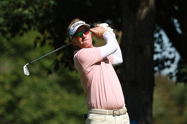 The Ally Challenge GRAND BLANC,MICHIGAN-AUGUST 28: Brett Quigley of the United States plays his tee shot on the 11th hole during the first round of The Ally Challenge presented by McLaren at Warwick Hills Golf & Country Club, Grand Blanc, MI, USA Friday, August 28, 2026. Grand Blanc Michigan United States  Copyright: xJorgexLemusx originalFilename:lemus-theallyc260828_npbkE.jpg