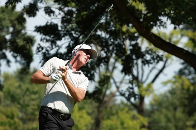 The Ally Challenge GRAND BLANC,MICHIGAN-AUGUST 28: Richard Green of the Australia plays his tee shot on the 11th hole during the first round of The Ally Challenge presented by McLaren at Warwick Hills Golf & Country Club, Grand Blanc, MI, USA Friday, August 28, 2026. Grand Blanc Michigan United States  Copyright: xJorgexLemusx originalFilename:lemus-theallyc260828_npc5s.jpg