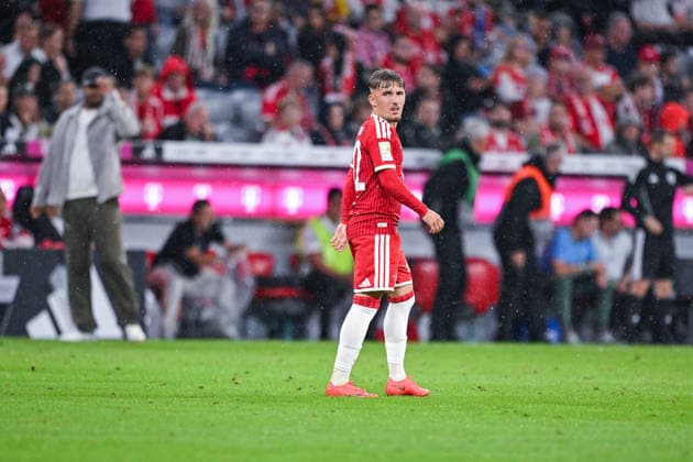 28.08.2026, Fussball, Bundesliga, FC Bayern München - VfB Stuttgart, Lennart Karl (FC Bayern München) xRHR-FOTO DEx *** August 28, 2026, Soccer, Bundesliga, FC Bayern Munich vs. VfB Stuttgart, Lennart Karl, FC Bayern Munich xRHR PHOTO DEx Copyright: TeresaxKroeger RHR-FOTOx RHR-FOTO DE