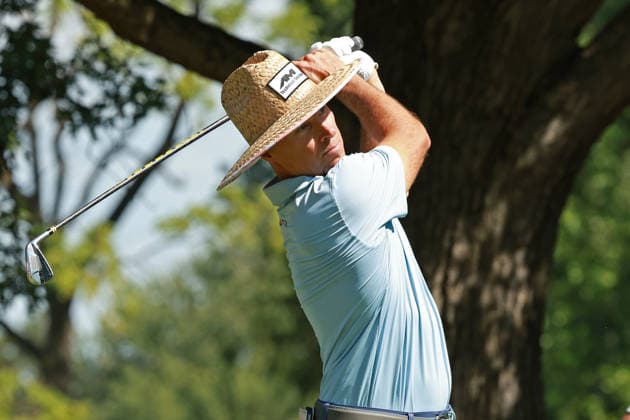 The Ally Challenge GRAND BLANC,MICHIGAN-AUGUST 28: Ben Crane of the United States plays his tee shot on the 11th hole during the first round of The Ally Challenge presented by McLaren at Warwick Hills Golf & Country Club, Grand Blanc, MI, USA Friday, August 28, 2026. Grand Blanc Michigan United States  Copyright: xJorgexLemusx originalFilename:lemus-theallyc260828_npGHD.jpg