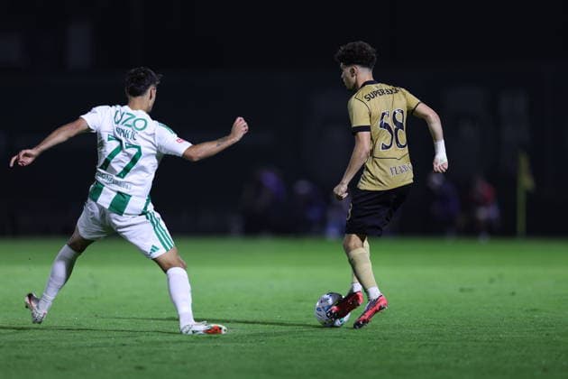Rio Ave v Sporting Cp - Liga Portugal Vila do Conde, PORTUGAL - AUGUST 28: Flavio Goncalves of Sporting CP in action during the Liga Portugal Betclic 2026 27 match between Rio Ave and Sporting CP at Estadio dos arcos, on August 28, 2026 in Vila do Conde, Portugal. Vila do Conde Portugal  Copyright: xLuisxEirasx originalFilename:eiras-ligaport260828_npfMS.jpg