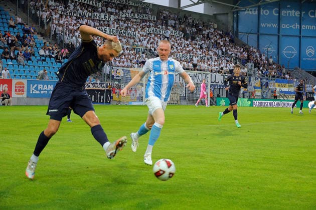 CFC vs. FC Carl Zeiss Jena, August 28, 2026, Chemnitz, eins Stadion on Gellertstrasse, Sports, Soccer, Northeast Regional League 2026–2027, Matchday 7, CFC, CFC vs. FC Carl Zeiss Jena, refereed by Sören Reddemann and Ron Berlinski, Chemnitz, Saxony, Germany