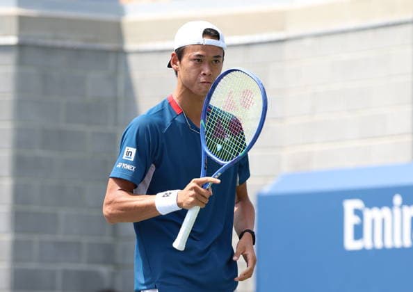US OPEN 2026 28082026 N Z REI SAKAMOTO W TRAKCIE MECZU 3. RUNDY KWALIFIKACJI DO US OPEN MARCIN CHOLEWINSKI NEWSPIX.PL US OPEN 2026 28082026 REI SAKAMOTO DURING THE MATCH IN THIRD ROUND OF QUALIFICATION NEWSPIX.PL --- newspix.pl 