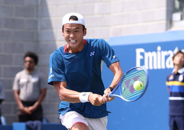 US OPEN 2026 28082026 N Z REI SAKAMOTO W TRAKCIE MECZU 3. RUNDY KWALIFIKACJI DO US OPEN MARCIN CHOLEWINSKI NEWSPIX.PL US OPEN 2026 28082026 REI SAKAMOTO DURING THE MATCH IN THIRD ROUND OF QUALIFICATION NEWSPIX.PL --- newspix.pl 