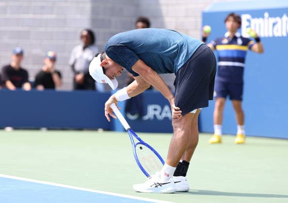 US OPEN 2026 28082026 N Z KEI NISHIKORI W TRAKCIE MECZU 3. RUNDY KWALIFIKACJI DO US OPEN MARCIN CHOLEWINSKI NEWSPIX.PL US OPEN 2026 28082026 KEI NISHIKORI DURING THE MATCH IN THIRD ROUND OF QUALIFICATION NEWSPIX.PL --- newspix.pl 