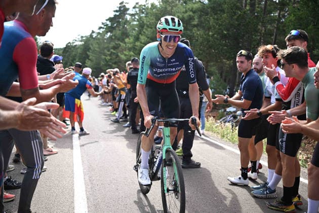 28-08-2026 Vuelta A Espana; Tappa 07 Vall D alba - Valdelinares; 2026, Decathlon - Cma Cgm; De Pestel, Sander; Valdelinares; 