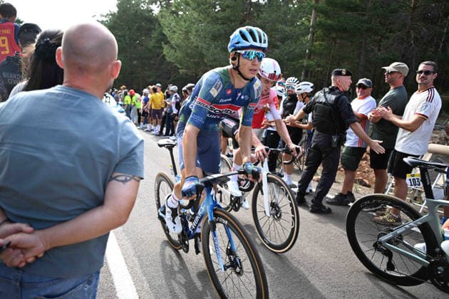 28-08-2026 Vuelta A Espana; Tappa 07 Vall D alba - Valdelinares; 2026, Soudal - Quick Step; Vansevenant, Mauri; Valdelinares; 